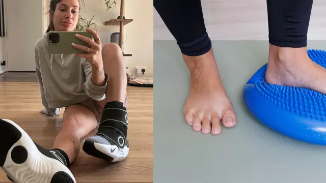I trained my feet and ankles for a week after having abdominal surgery — and these 3 balance exercises are game-changers