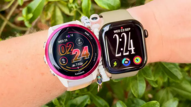 I walked 5,000 steps with the Apple Watch Series 12 and Garmin Forerunner 570 — here's the winner