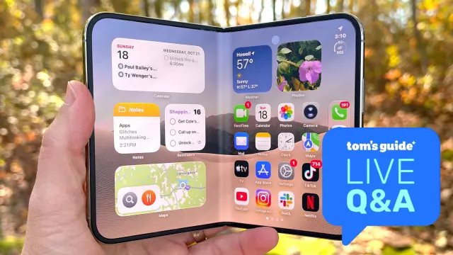 iPhone Duo 라이브 Q&A: 애플 최초의 폴더블 스마트폰 심층 분석