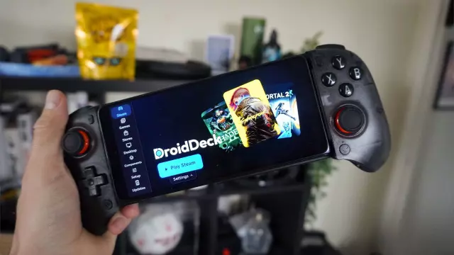 DroidDeckを使ってAndroidスマホをSteam Deckに変身させた方法をご紹介します。
